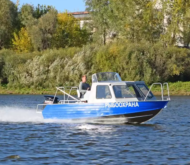 Алюминиевый катер Неман 550 с каютой в Красноярске