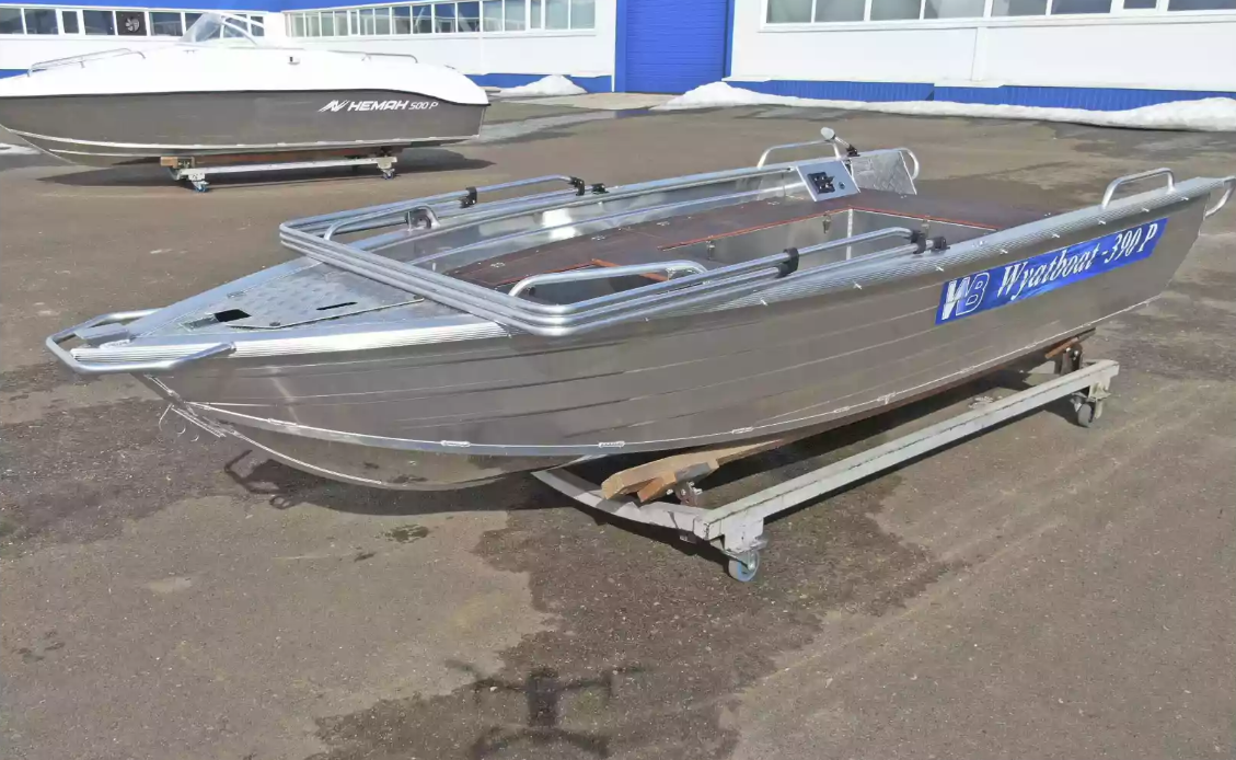 Алюминиевая лодка Wyatboat-390РМ в Красноярске