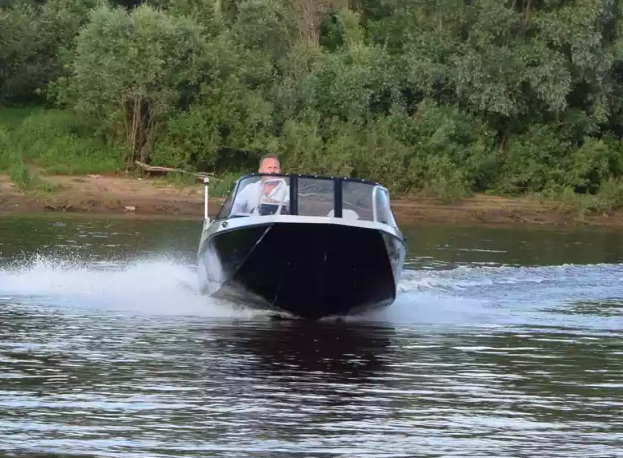 Алюминиевый катер Неман 500 DC водомёт в Красноярске