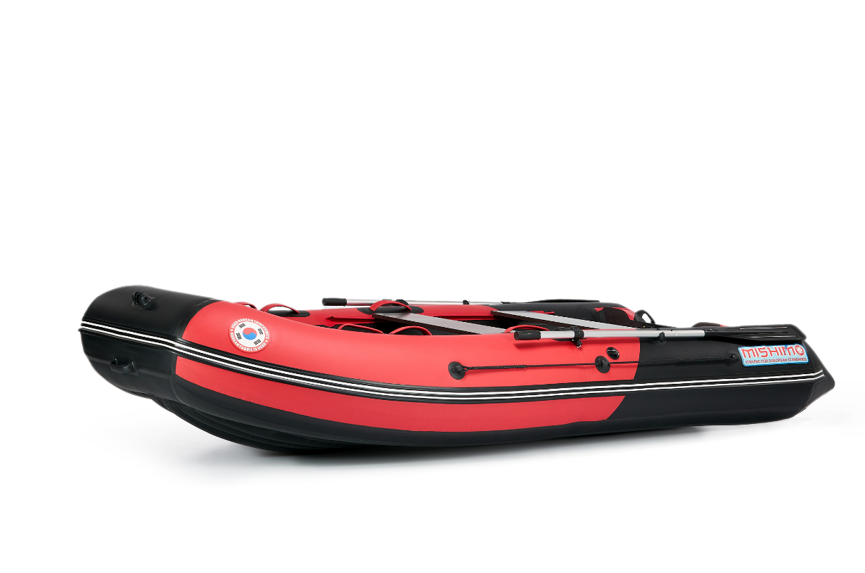 КОМПЛЕКТ ЛОДКА MISHIMO PRO 350 + ЛОДОЧНЫЙ МОТОР MARLIN MP 9.9 (15) AMHS PROLINE в Красноярске