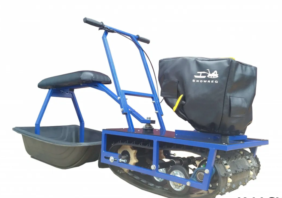 Мини-мотобуксировщик Альбатрос-М с фарой в Красноярске Мини-мотобуксировщик Альбатрос-М с фарой в Красноярске