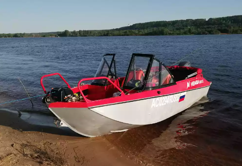 Алюминиевый катер Неман-500 DC в Красноярске
