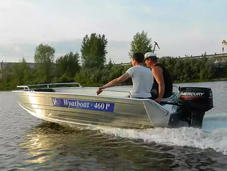 Алюминиевая лодка Wyatboat-460 P в Красноярске
