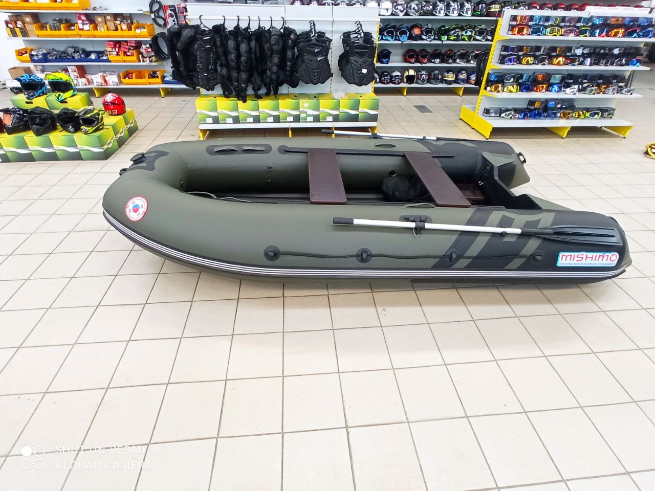 Лодка MISHIMO RIVER JET 390 под водомет в Красноярске