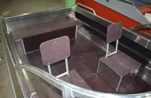 Алюминиевый катер Неман-500 DC (без покраски) в Красноярске