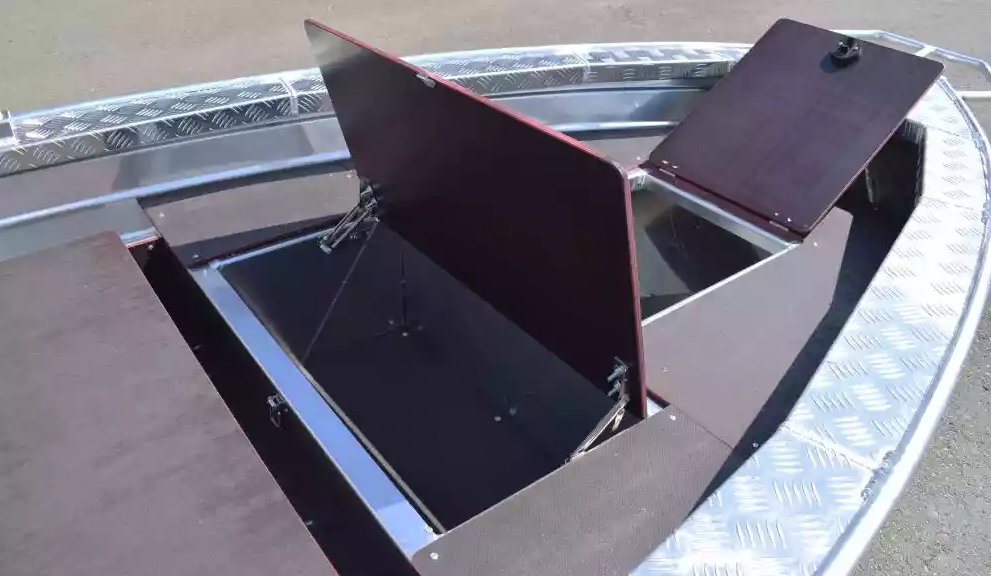 Алюминиевая лодка Wyatboat-390Р Fish в Красноярске