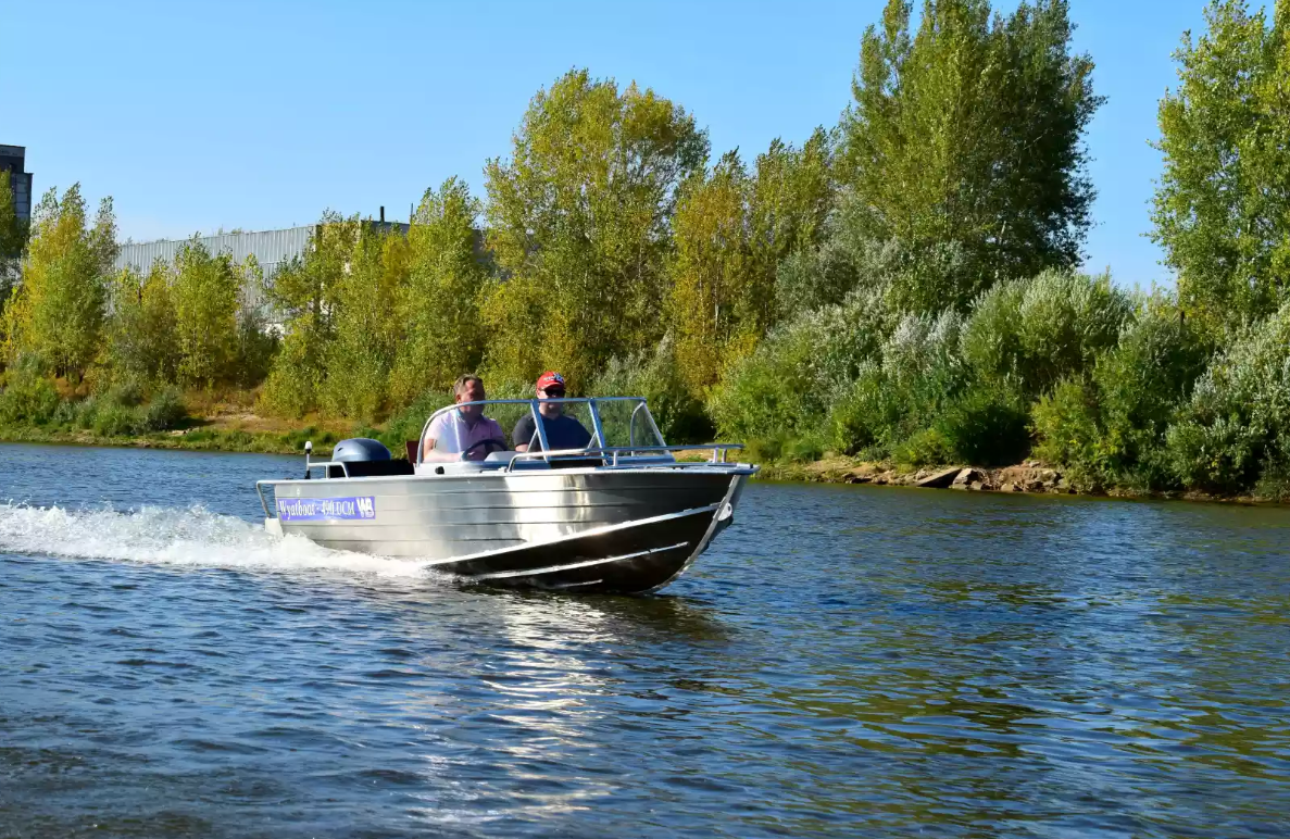 Алюминиевый катер Wyatboat-490 DCM в Красноярске Алюминиевый катер Wyatboat-490 DCM в Красноярске