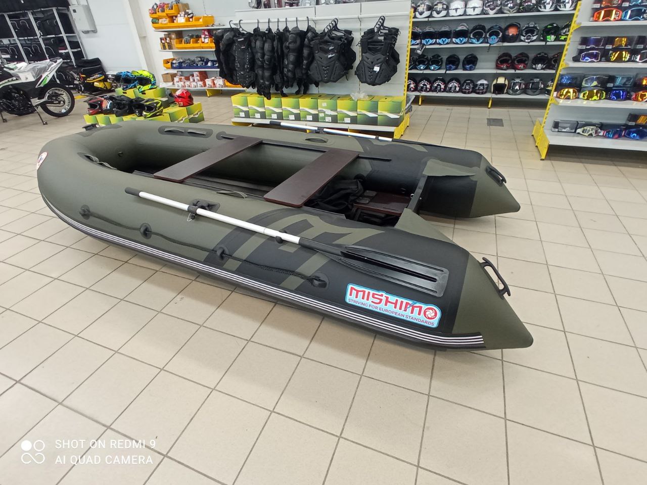 Лодка MISHIMO RIVER JET 390 под водомет в Красноярске