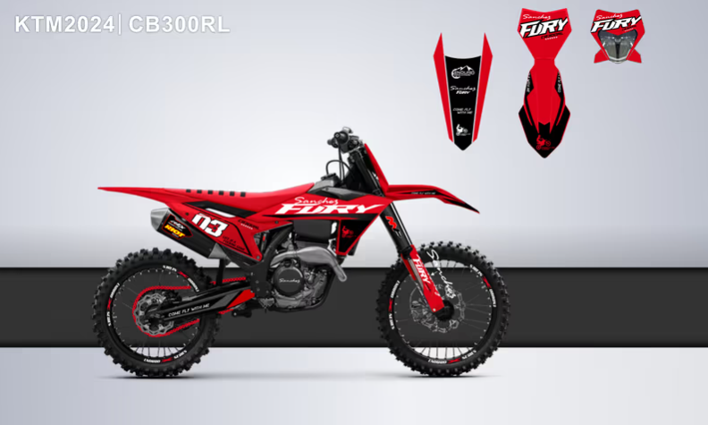 Кроссовый мотоцикл Sanchez Fury CB300RL в Красноярске Кроссовый мотоцикл Sanchez Fury CB300RL в Красноярске