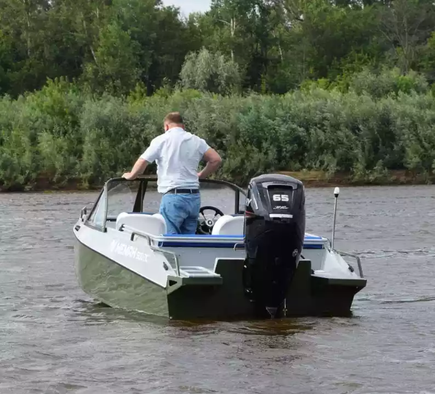 Алюминиевый катер Неман 500 DC водомёт в Красноярске