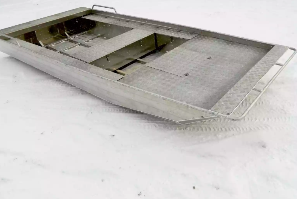 Алюминиевая лодка Wyatboat-390 Jonboat в Красноярске Алюминиевая лодка Wyatboat-390 Jonboat в Красноярске