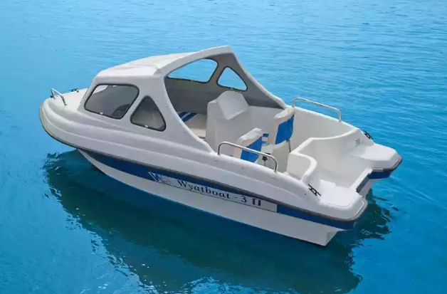 Стеклопластиковый катер Wyatboat-3 П (полурубка) в Красноярске