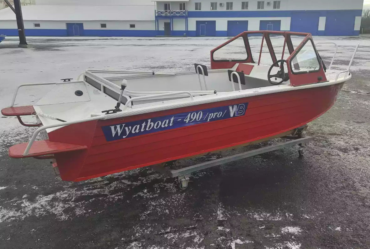 Алюминиевый катер Wyatboat-490 DCM Pro в Красноярске