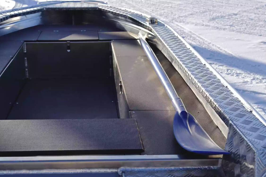 Алюминиевая лодка Wyatboat-370 РМ в Красноярске Алюминиевая лодка Wyatboat-370 РМ в Красноярске