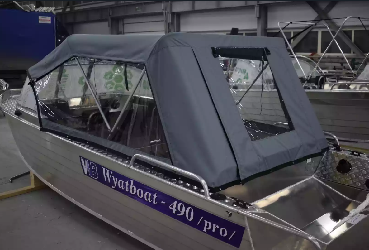 Алюминиевый катер Wyatboat-490 Pro в Красноярске