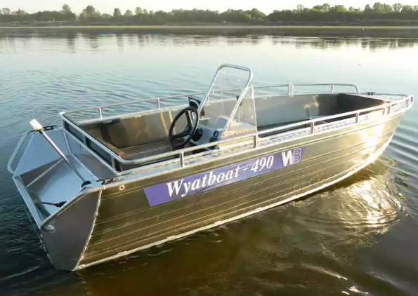 Алюминиевый катер Wyatboat-490 C в Красноярске