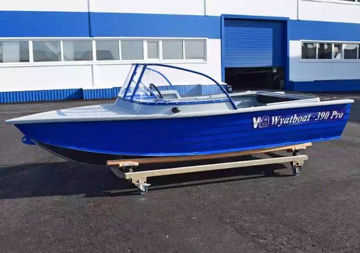 Алюминиевый катер Wyatboat-390 Pro в Красноярске