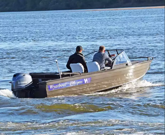 Алюминиевый катер Wyatboat-490 Pro в Красноярске