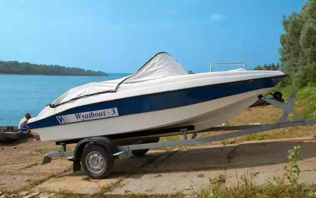 Стеклопластиковый катер Wyatboat-3 (c рундуками) в Красноярске