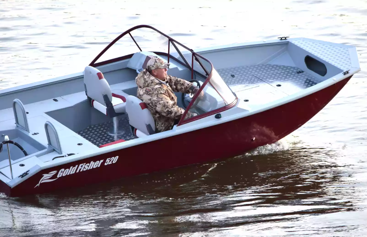 Алюминиевый катер Gold Fisher 520 DCM FISH в Красноярске Алюминиевый катер Gold Fisher 520 DCM FISH в Красноярске