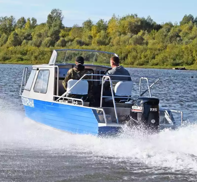 Алюминиевый катер Неман 550 с каютой в Красноярске