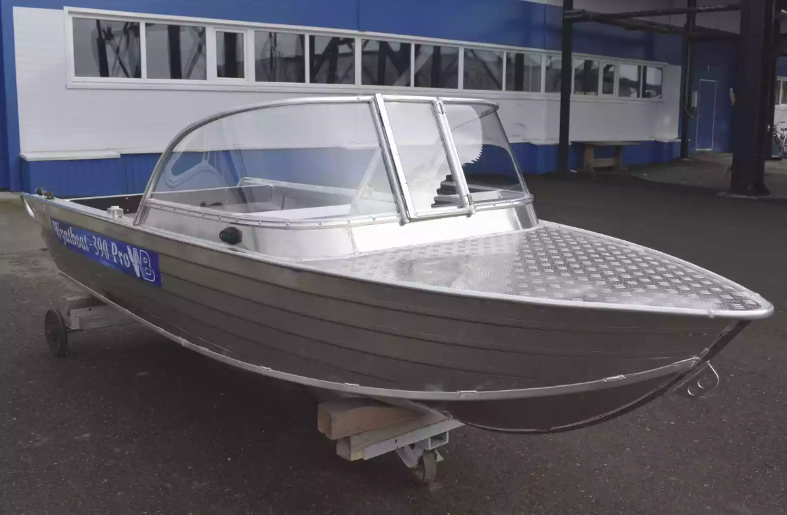 Алюминиевая лодка Wyatboat-390 Pro в Красноярске
