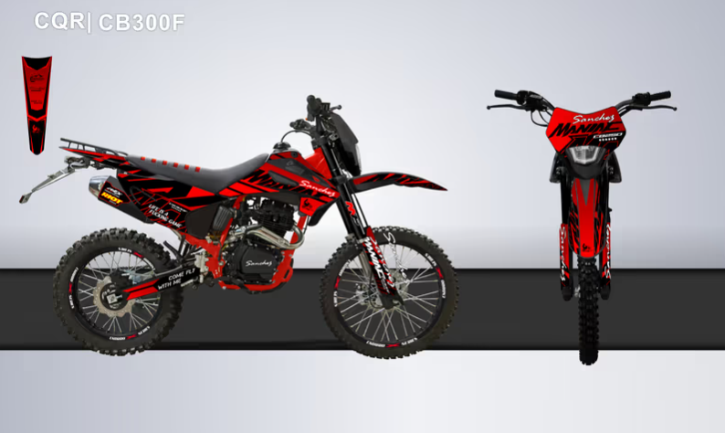 Кроссовый мотоцикл Sanchez Maniac CB300F в Красноярске Кроссовый мотоцикл Sanchez Maniac CB300F в Красноярске