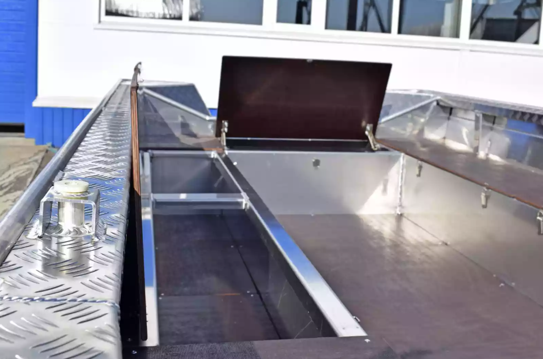 Алюминиевая лодка Wyatboat-490 Jonboat в Красноярске Алюминиевая лодка Wyatboat-490 Jonboat в Красноярске