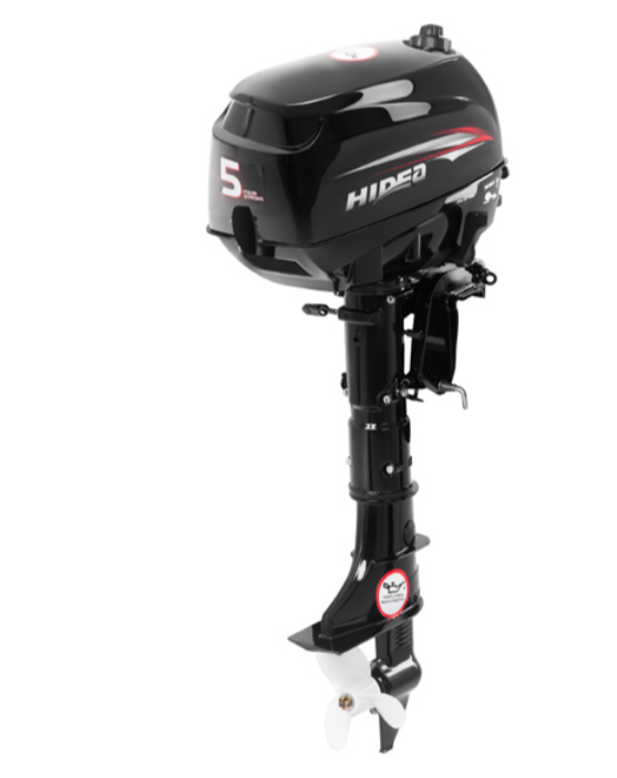 Лодочный мотор HIDEA HDF5HL (с баком) (длинная нога) в Красноярске Лодочный мотор HIDEA HDF5HL (с баком) (длинная нога) в Красноярске
