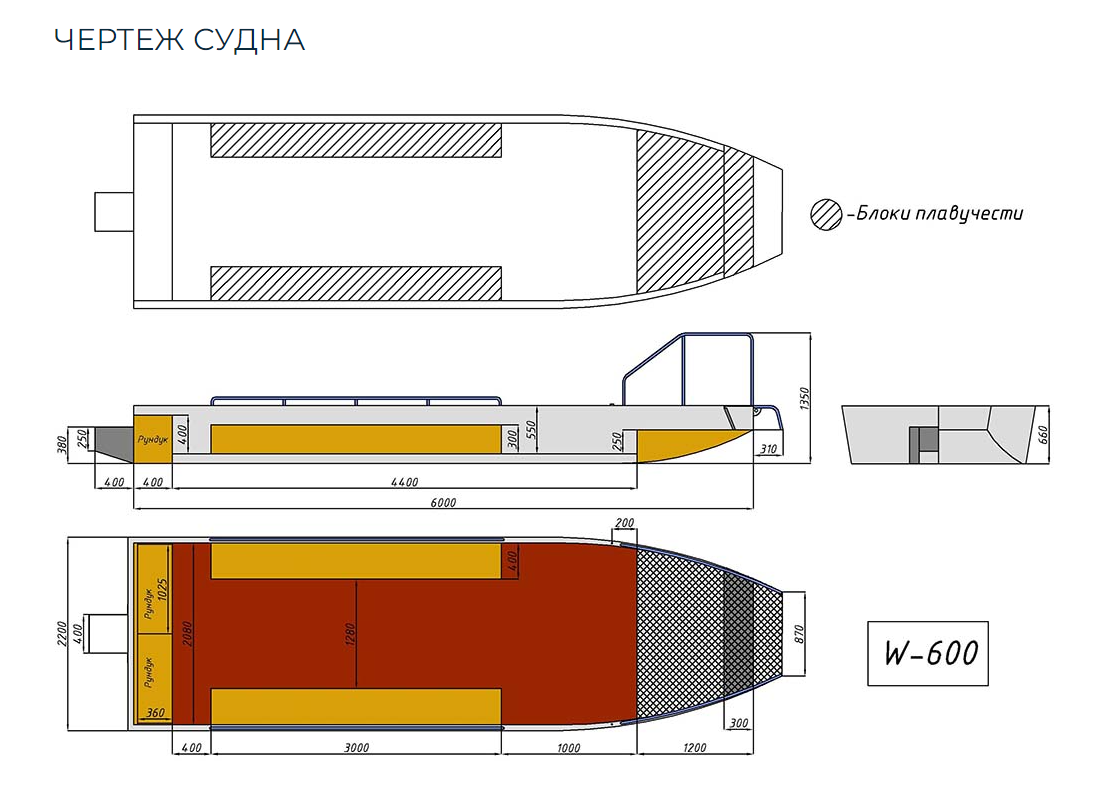 Алюминиевая лодка Wyatboat-600 в Красноярске