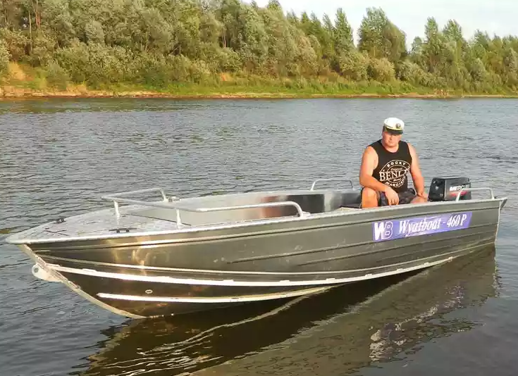 Алюминиевая лодка Wyatboat-460 P в Красноярске
