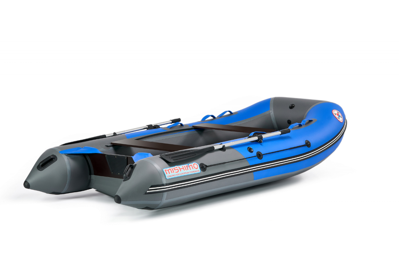 КОМПЛЕКТ ЛОДКА MISHIMO PRO 350 + ЛОДОЧНЫЙ МОТОР MARLIN MP 9.9 (15) AMHS PROLINE в Красноярске