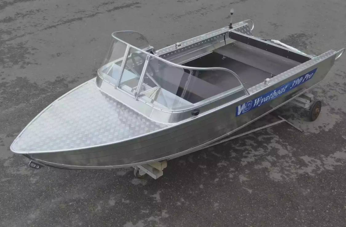 Алюминиевая лодка Wyatboat-390 Pro в Красноярске