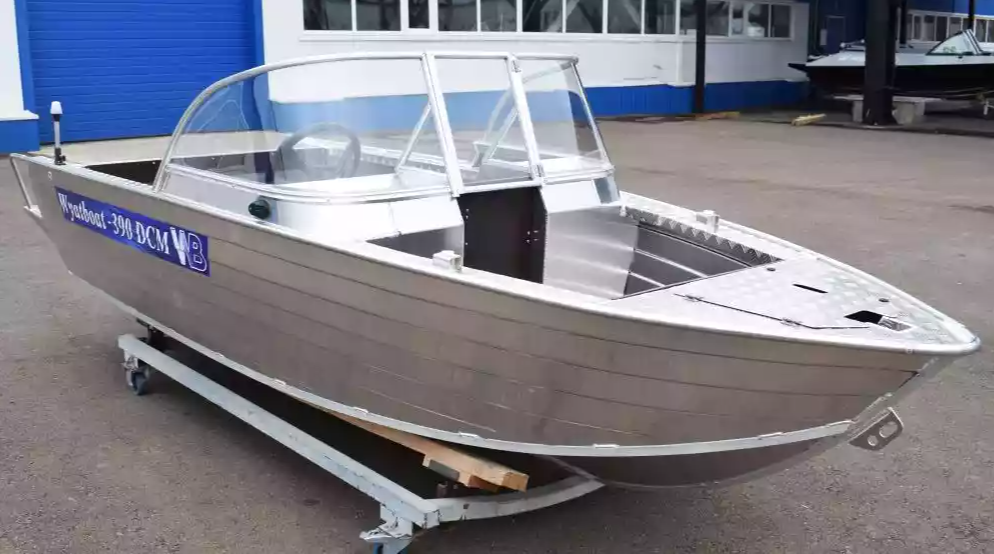 Алюминиевая лодка Wyatboat-390 DCM Увеличенный борт в Красноярске