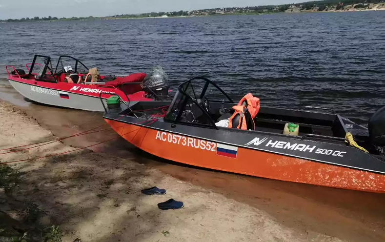 Алюминиевый катер Неман-500 DC в Красноярске