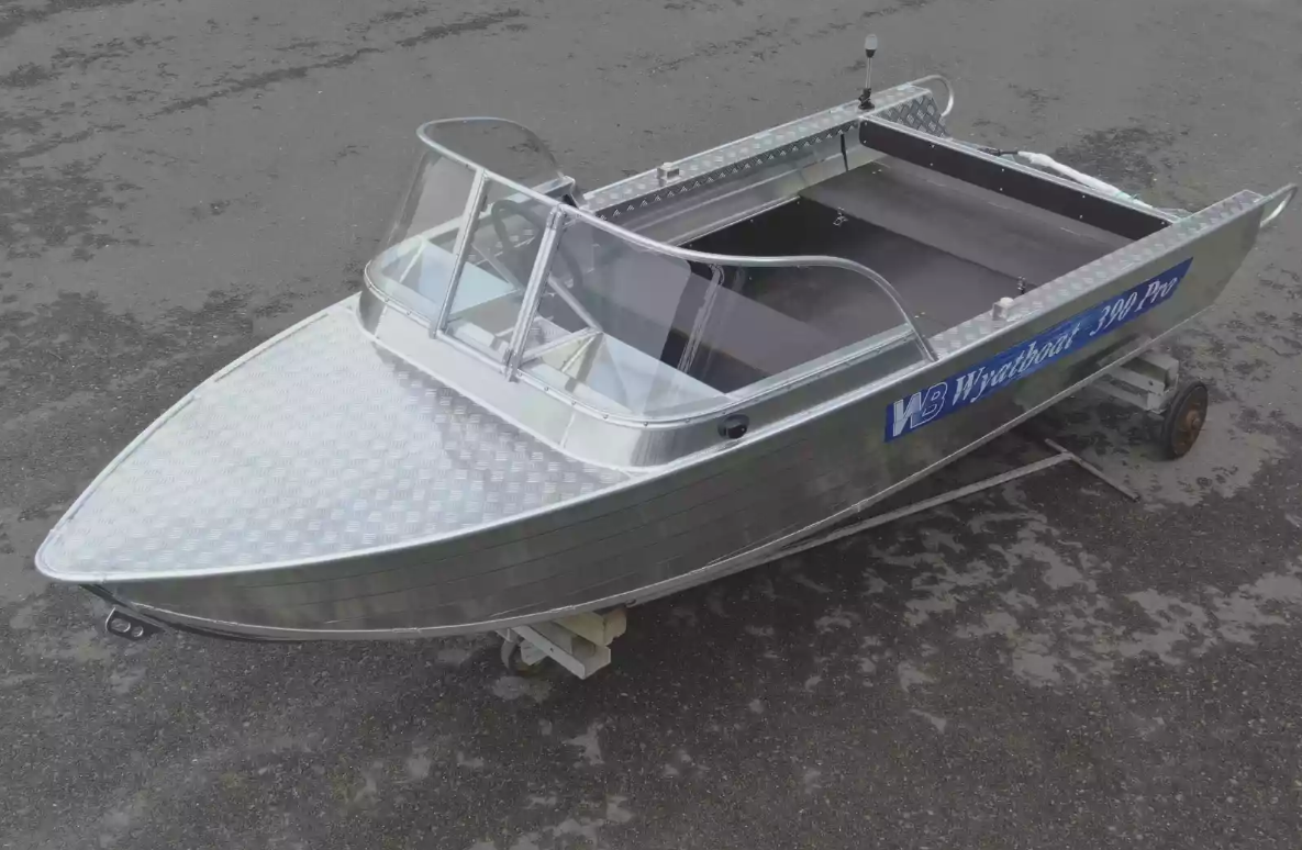 Алюминиевый катер Wyatboat-390 Pro в Красноярске