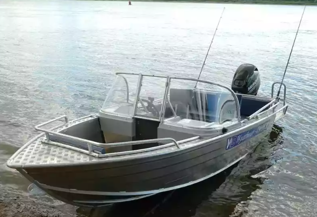 Алюминиевый катер Wyatboat-430T DCM Трансформер в Красноярске