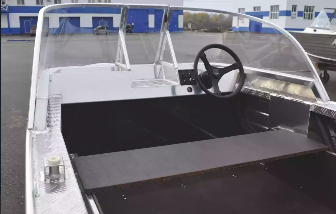 Алюминиевая лодка Wyatboat-390 Pro в Красноярске