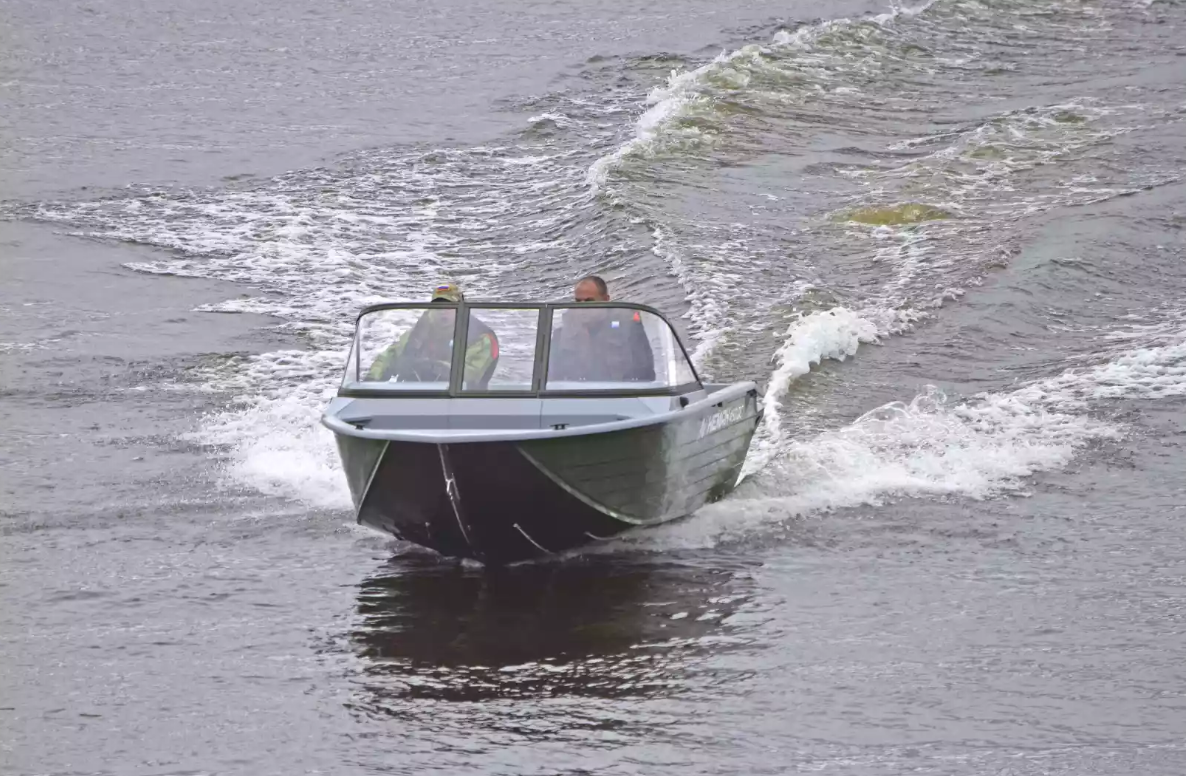 Алюминиевый катер Неман-450 DC NEW в Красноярске