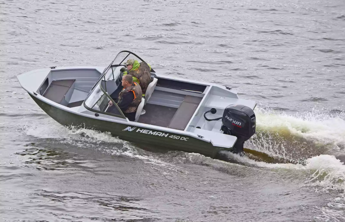 Алюминиевый катер Неман-450 DC NEW в Красноярске