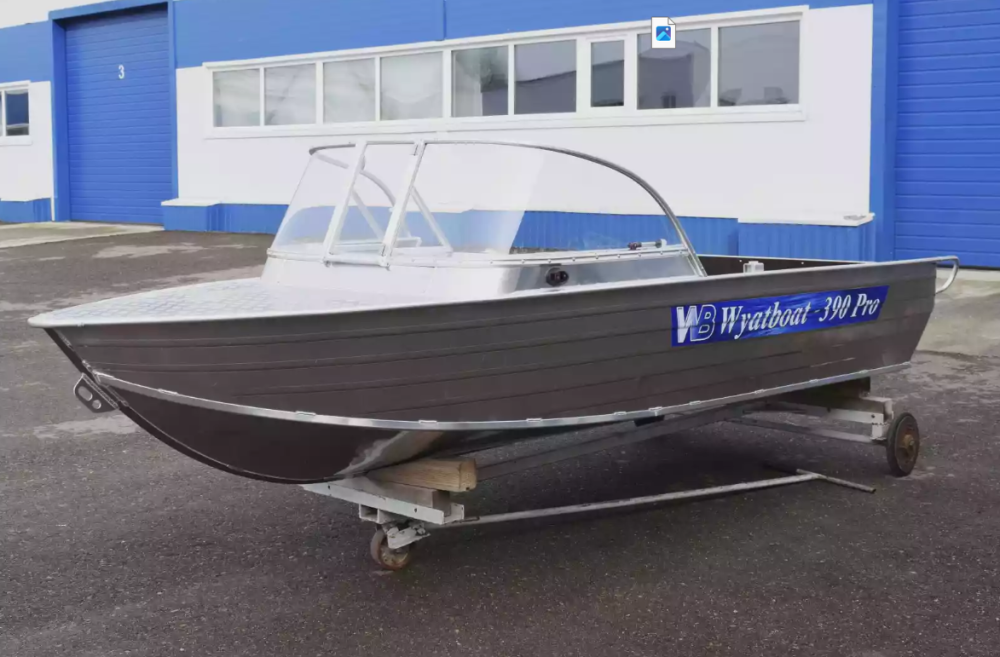 Алюминиевый катер Wyatboat-390 Pro в Красноярске