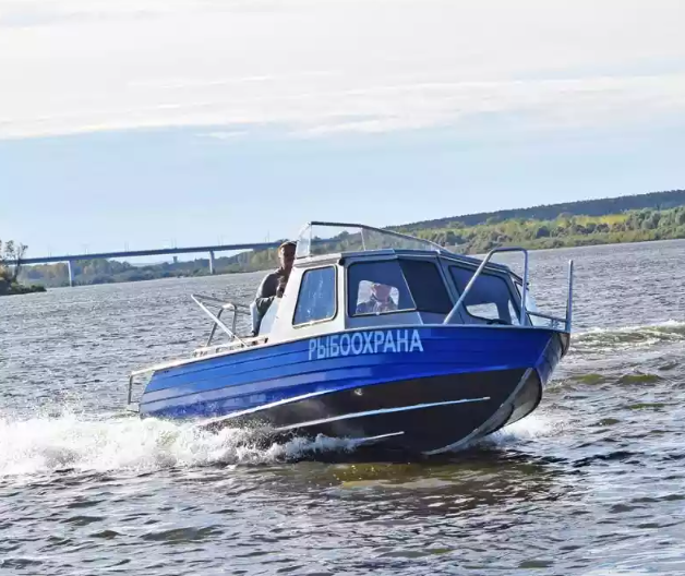 Алюминиевый катер Неман 550 с каютой в Красноярске