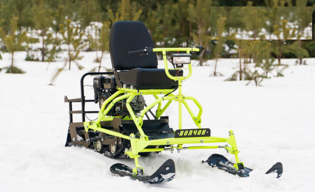 Мотобуксировщик Волчок 6.5 лс, редуктор в Красноярске