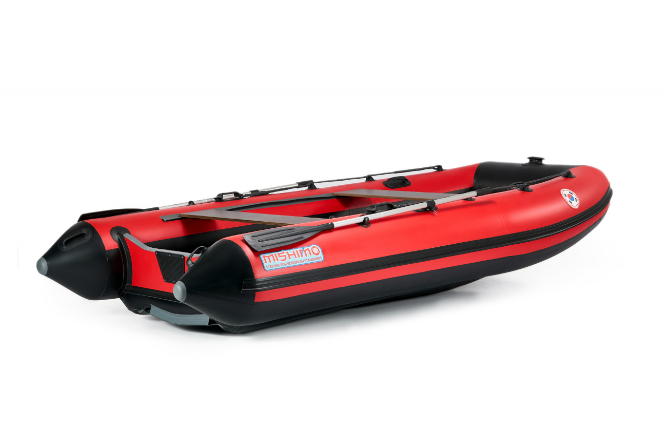 КОМПЛЕКТ ЛОДКА MISHIMO RAPID 360 PRO + ЛОДОЧНЫЙ МОТОР MARLIN PROLINE MP 9.9 (15) AMHS в Красноярске