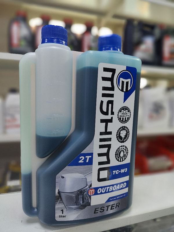 Масло MISHIMO 2T OUTBOARD (ESTER) полусинтетика 1 л в Красноярске Масло MISHIMO 2T OUTBOARD (ESTER) полусинтетика 1 л в Красноярске