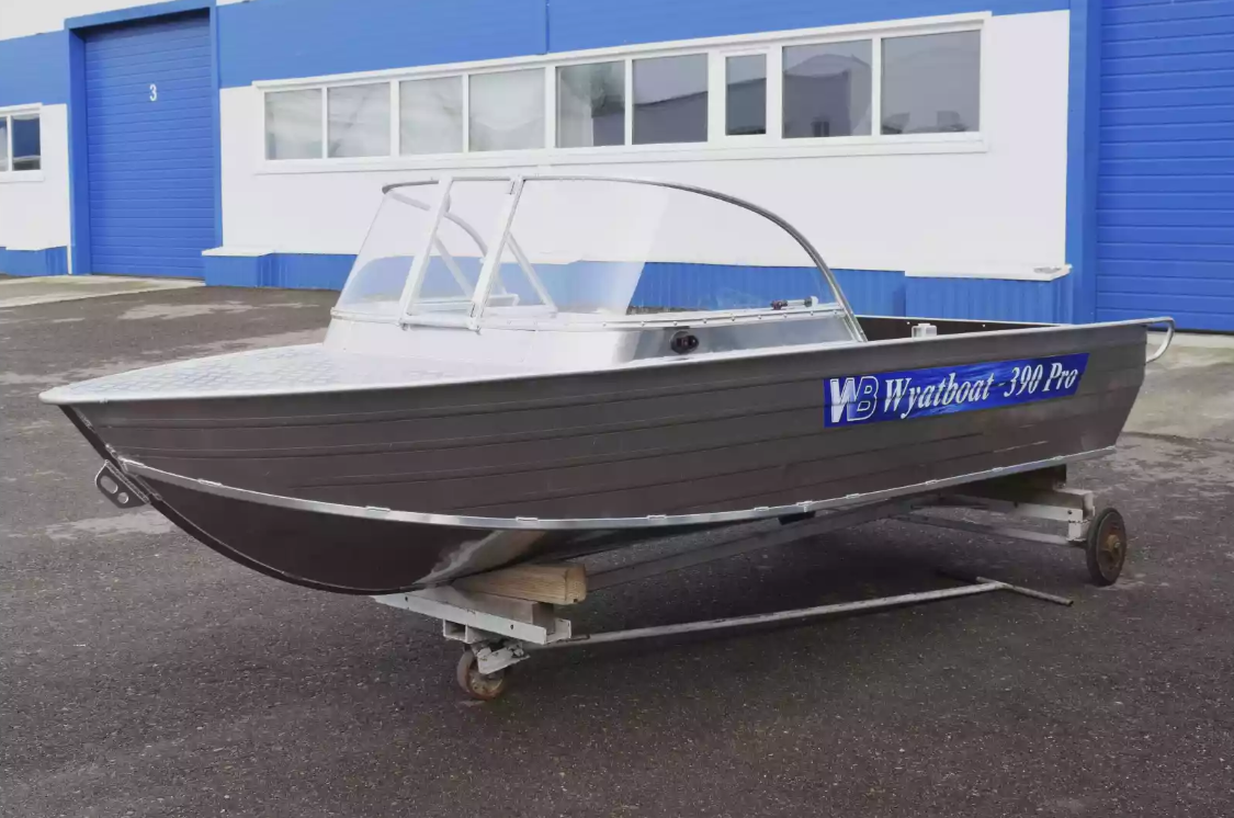 Алюминиевая лодка Wyatboat-390 Pro в Красноярске