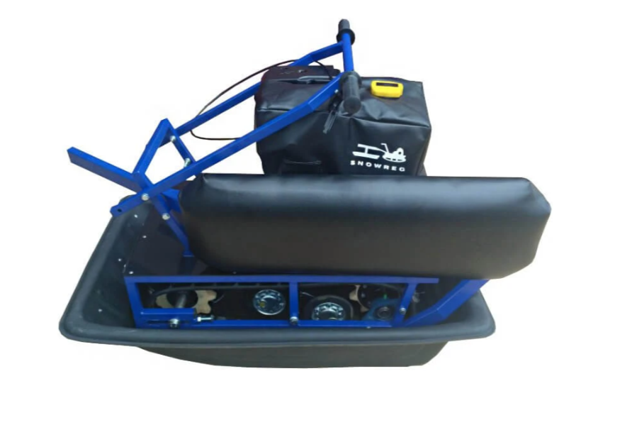 Мини-мотобуксировщик Альбатрос-М с фарой в Красноярске Мини-мотобуксировщик Альбатрос-М с фарой в Красноярске