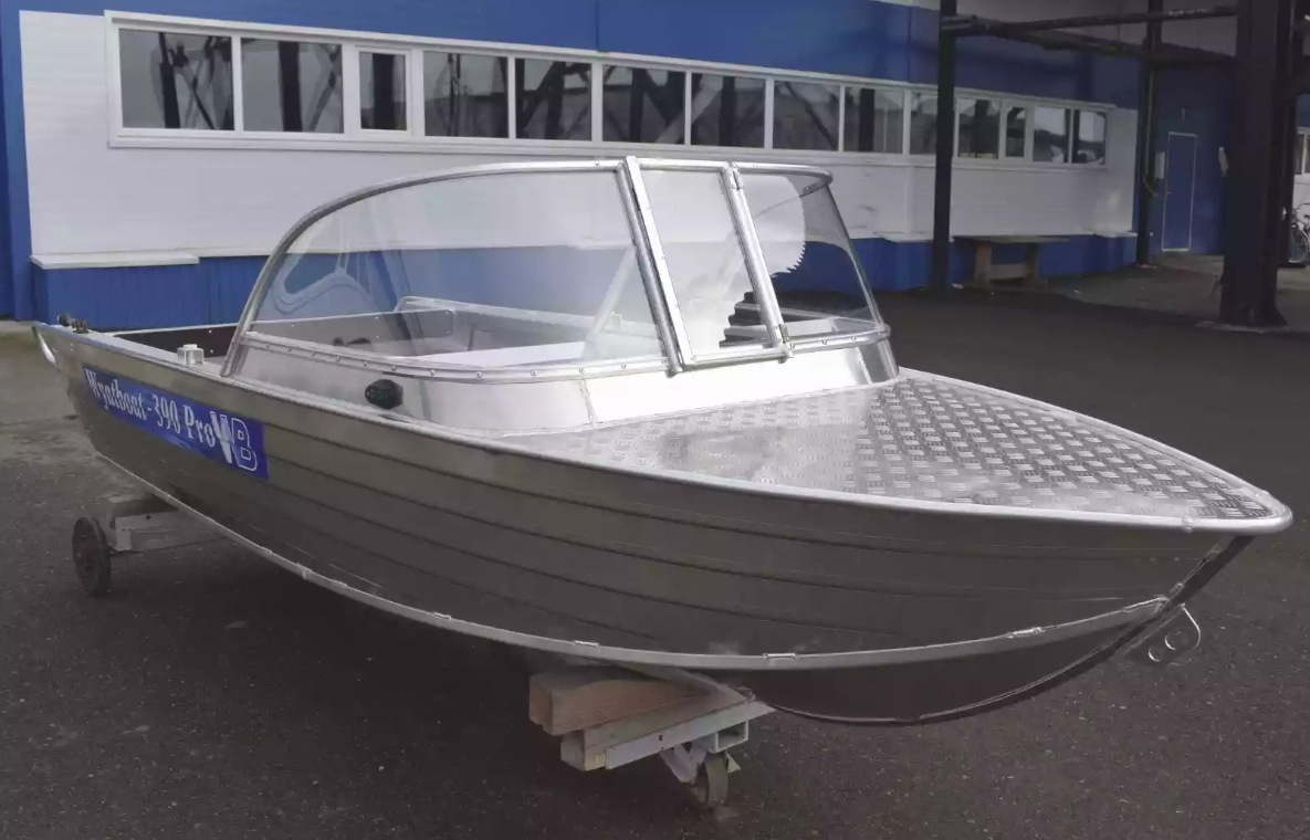 Алюминиевый катер Wyatboat-390 Pro в Красноярске