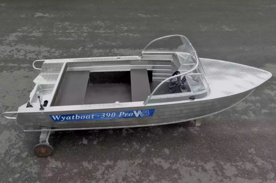 Алюминиевая лодка Wyatboat-390 Pro в Красноярске