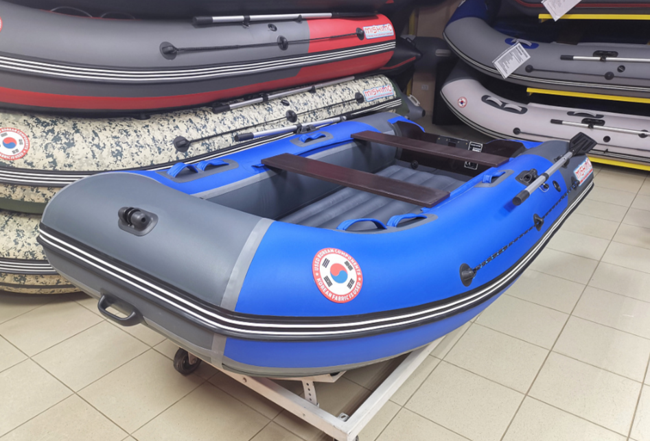 КОМПЛЕКТ Лодка MISHIMO PRO 350 + ЛОДОЧНЫЙ МОТОР MARLIN MP 9.9 (20) AMHS PRO в Красноярске